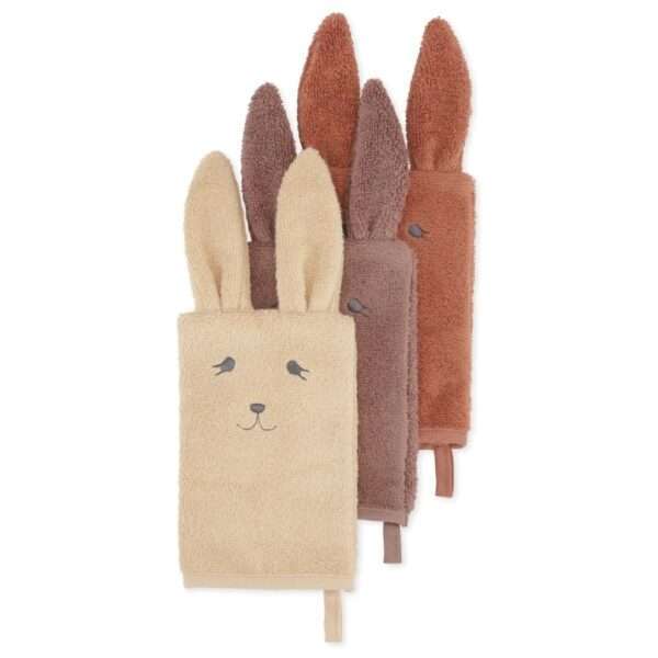 Lot 3 gants Konges Slojd lapins