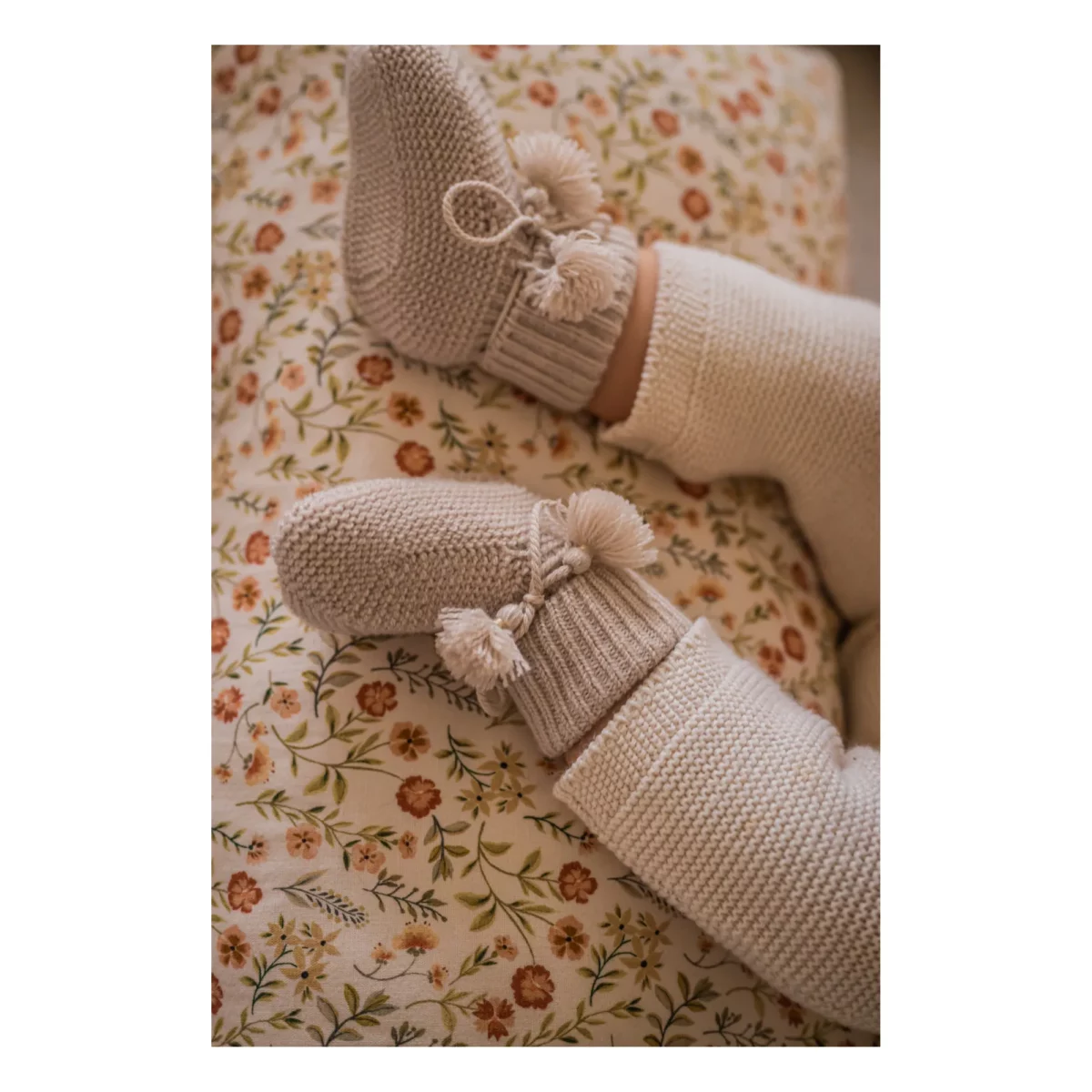 M&G-Chaussons taupe