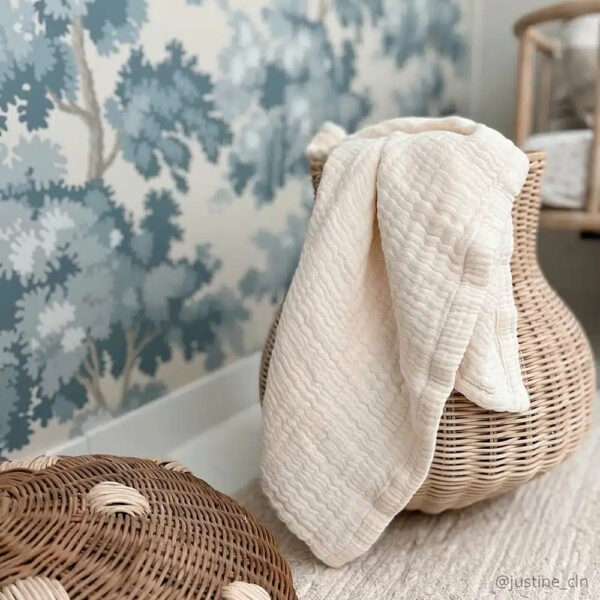 N&F - Couverture légère en gaze de coton