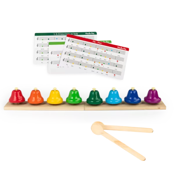 8 clochettes musicales - Moulin Roty