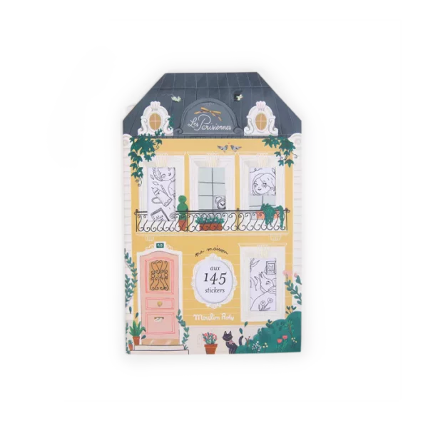 Cahier 145 stickers - Moulin Roty Les Parisiennes