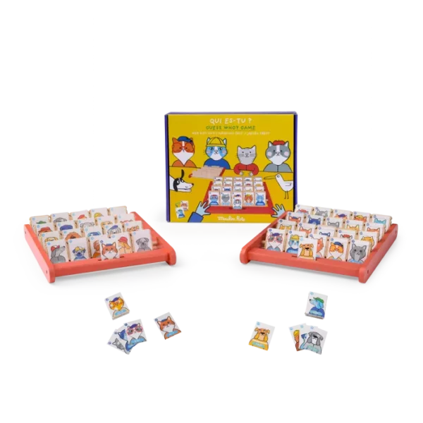 Jeu de société Qui es-tu ? - Moulin Roty