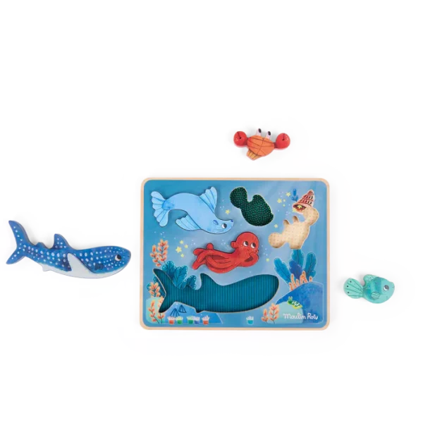 Puzzle sensoriel - Moulin Roty