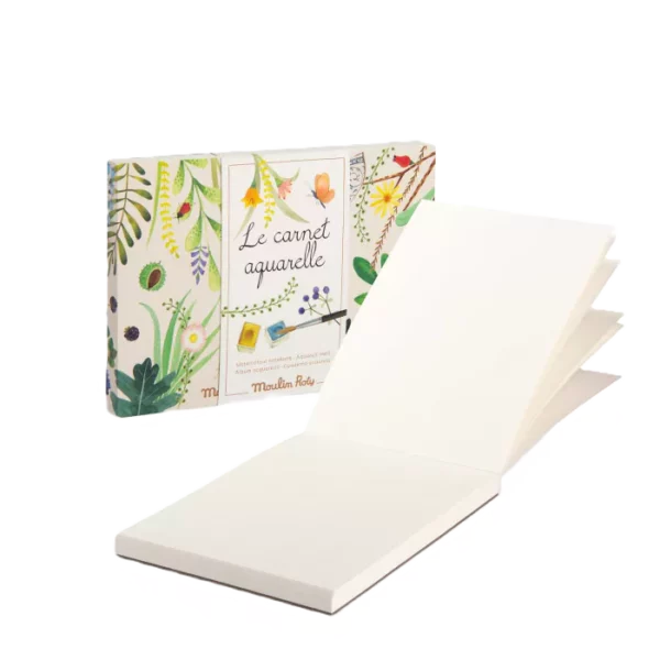 Le carnet aquarelle - Moulin Roty