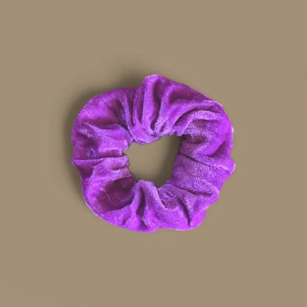 Chouchou velours Agathe and cocö - Violet