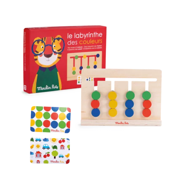 Le labyrinthe des couleurs - Moulin Roty