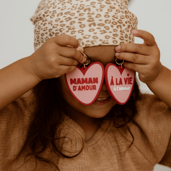 Porte-clés "A la vie à l'amour" - Atelier Wagram
