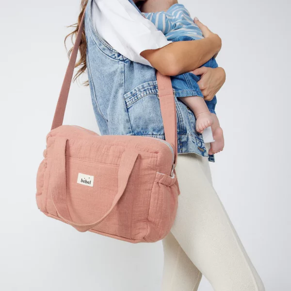 Sac à langer Middle terracotta - Bebel