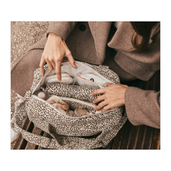 Sac à langer Middle Leo kaki - Bebel