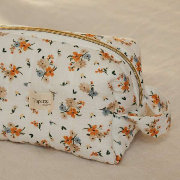Trousse de toilette Topette création - Florilège