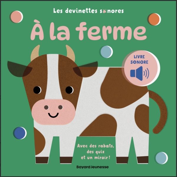 Livre les devinettes sonores - A la ferme