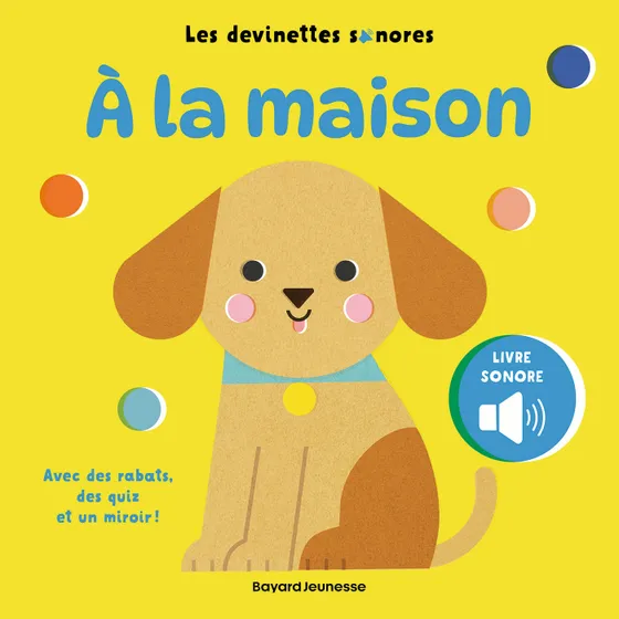 Livre les devinettes sonores - A la maison