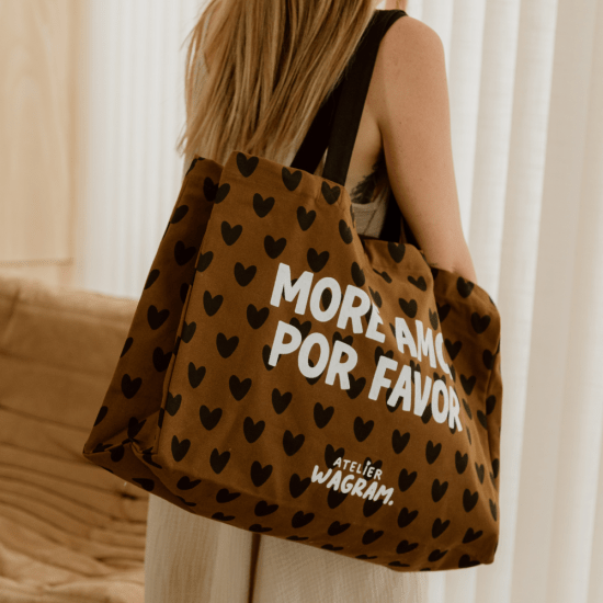 Cabas XL more amor - Atelier Wagram