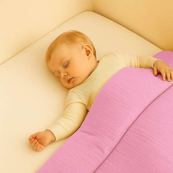 L'Édredon "Nuage Poudré" – Coton Bio & Gonflant