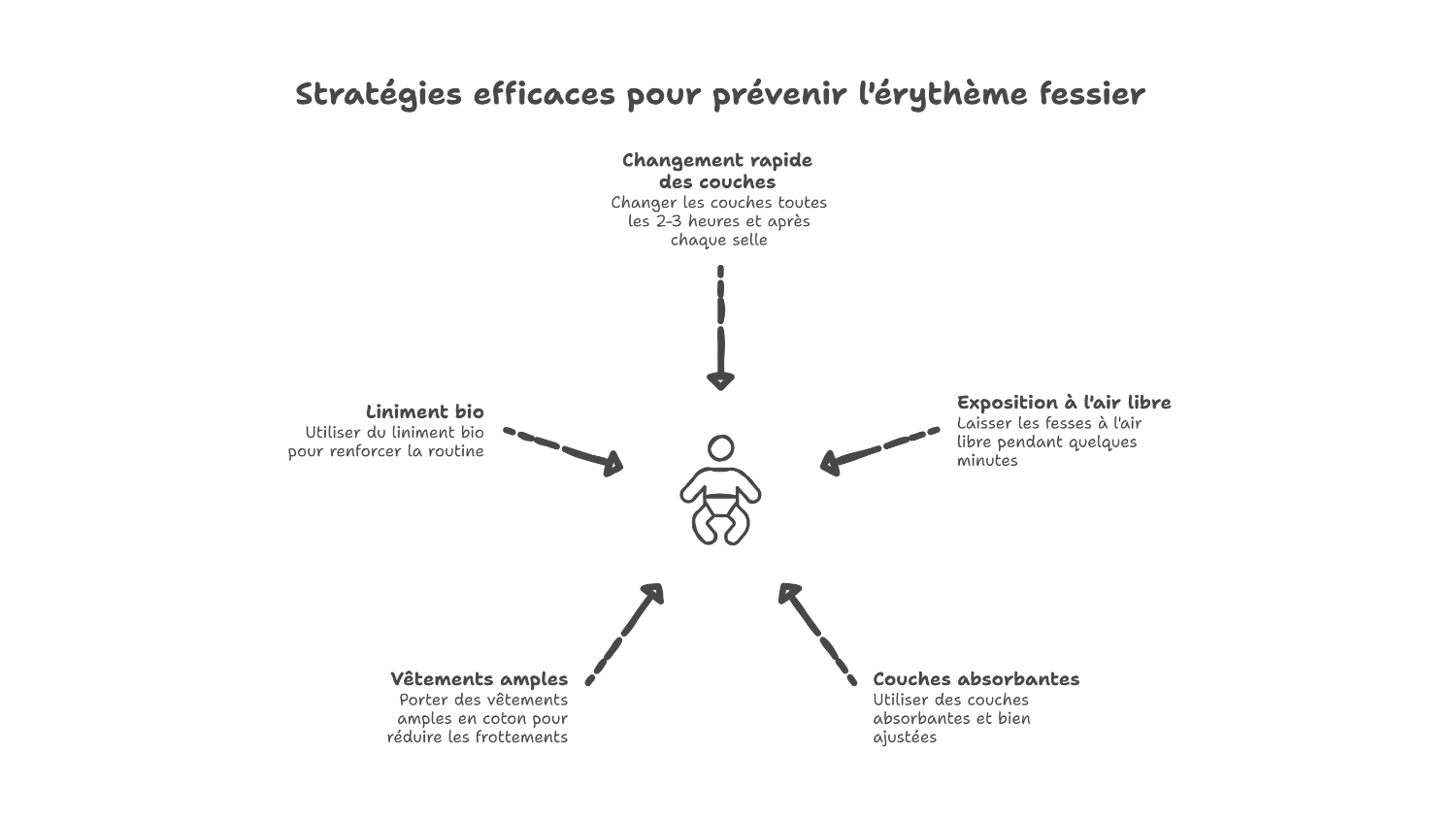 Gestes simples pour prévenir les rougeurs des fesses