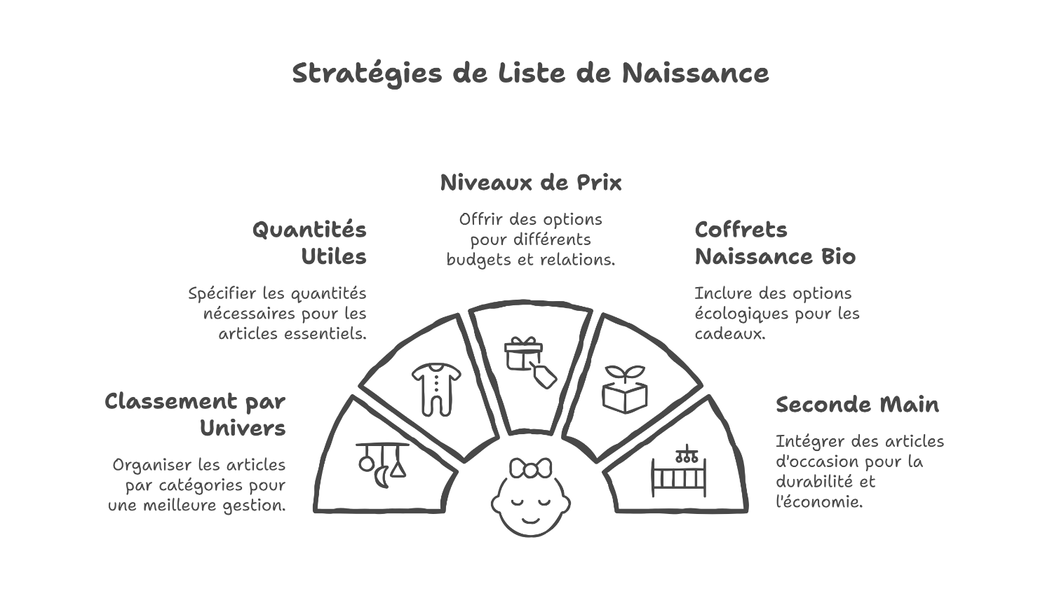 Quand commencer sa liste de naissance bio sans stress